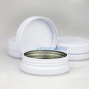 Round CBD Tin - Child-resistant Round Tin Box