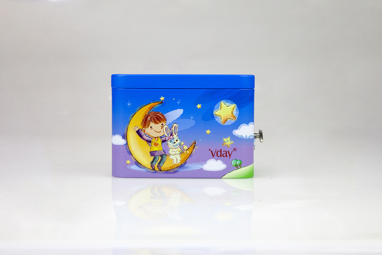 Music Tin Box for Anniversary Birthday Christmas Gifts