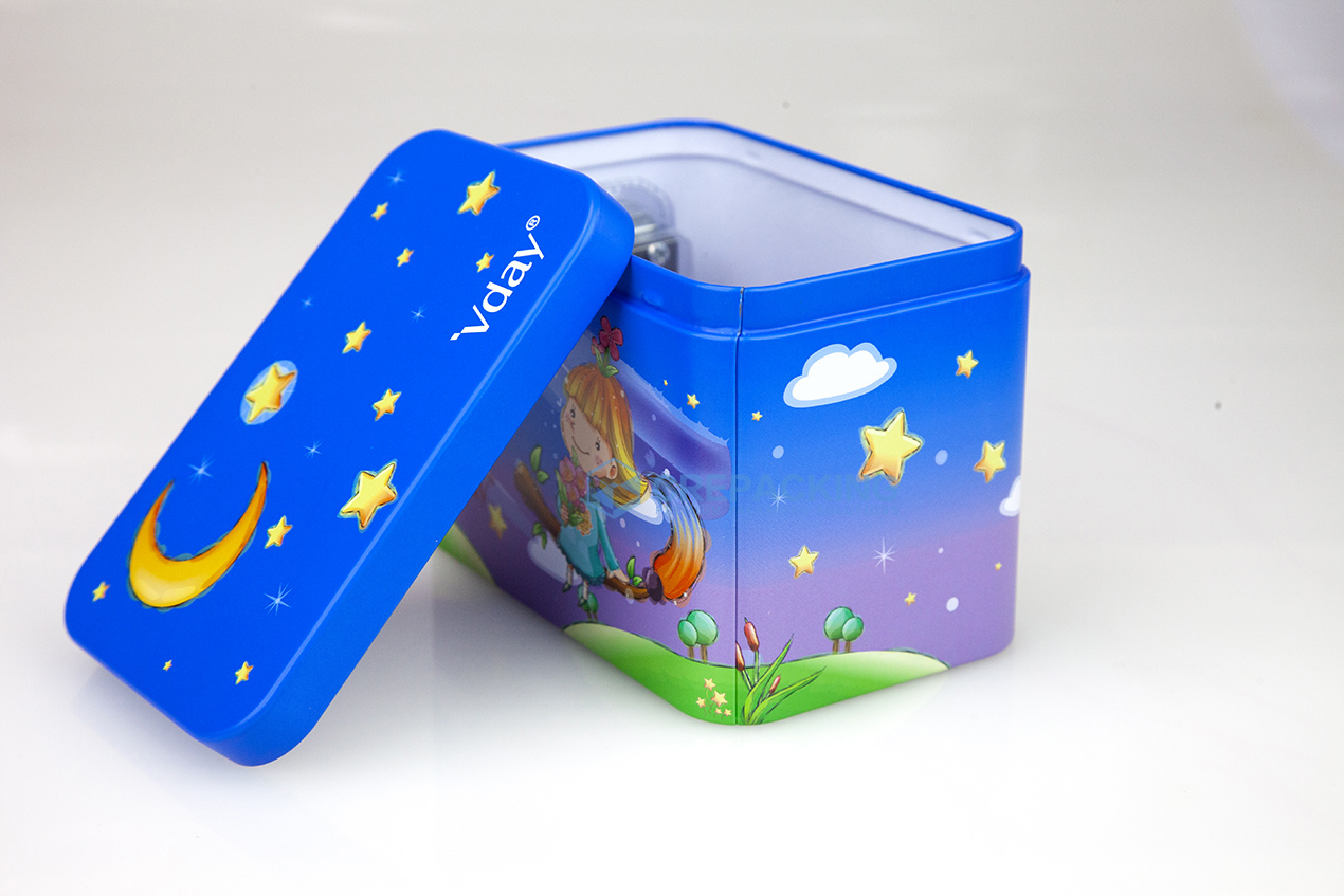 Music Tin Box for Anniversary Birthday Christmas Gifts