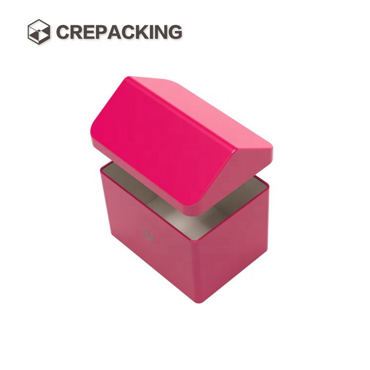 House Shape Tin Box for candies cookies gift packing