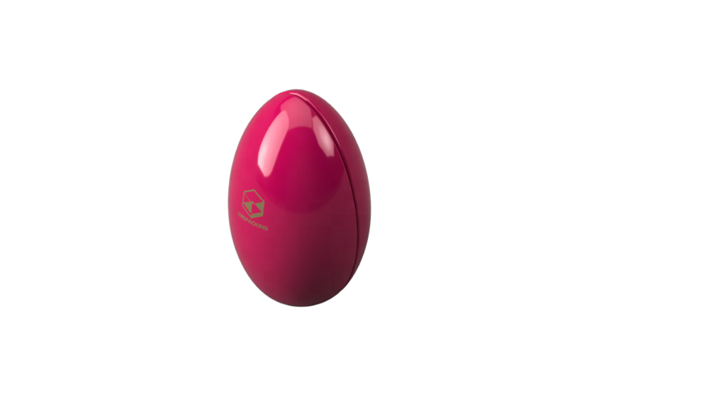 Full-color printed egg tin Easter eggs